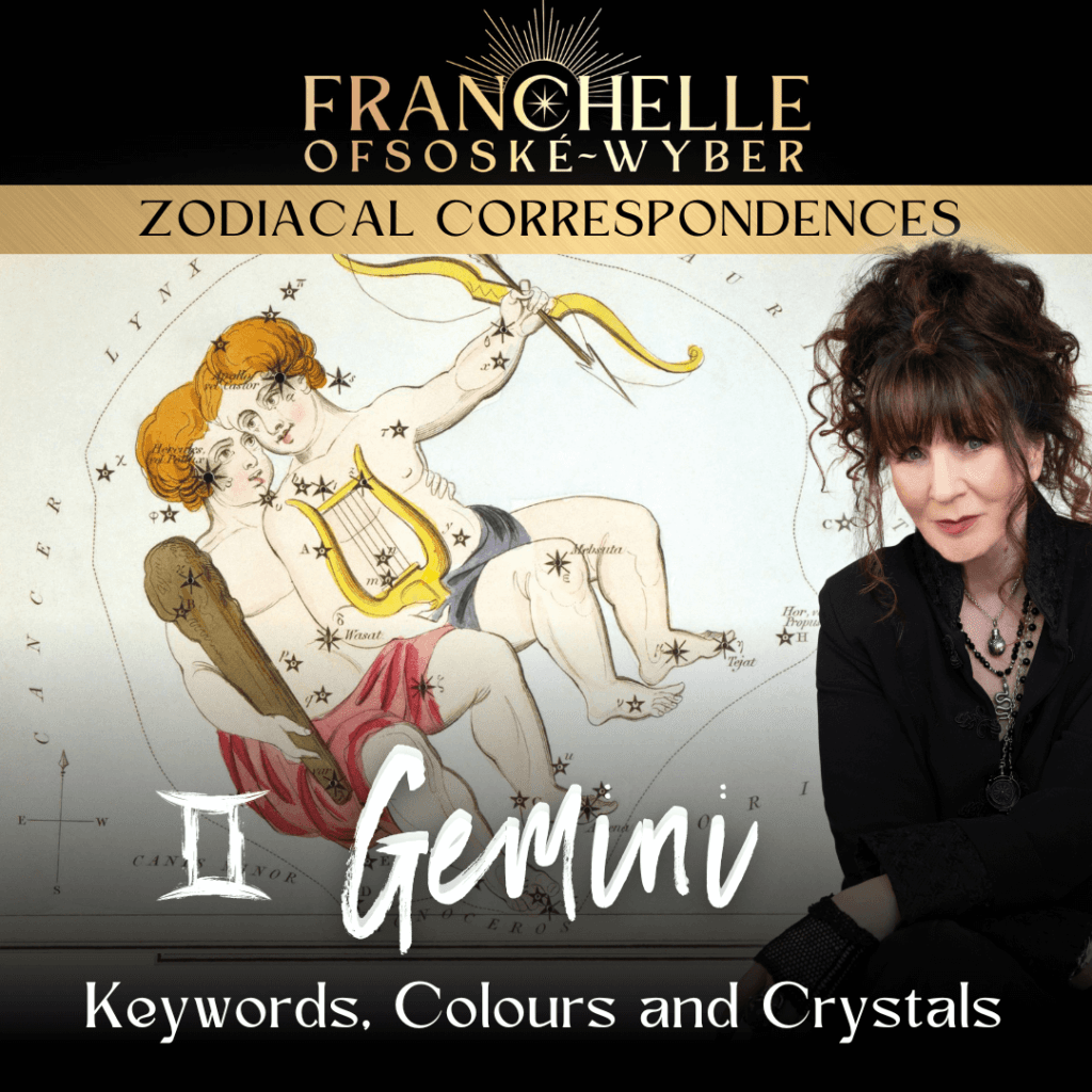 Gemini: Keywords, Colours and Crystals – Zodiacal Correspondences