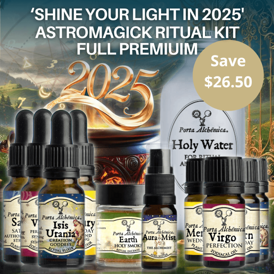 Porta Alchémica® Shine Your Light in 2025 Astromagick Ritual Kit - FULL PREMIUM KIT