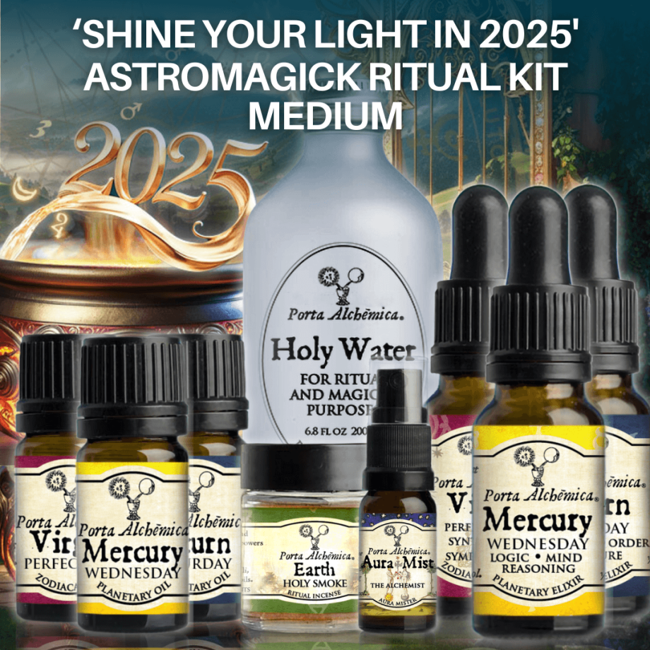 Porta Alchémica® Shine Your Light in 2025 Astromagick Ritual Kit - MEDIUM KIT