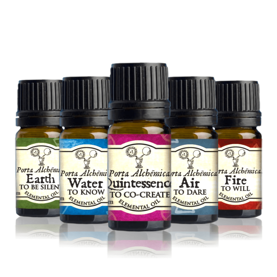 Elemental Anointing Oils Ritual Kit