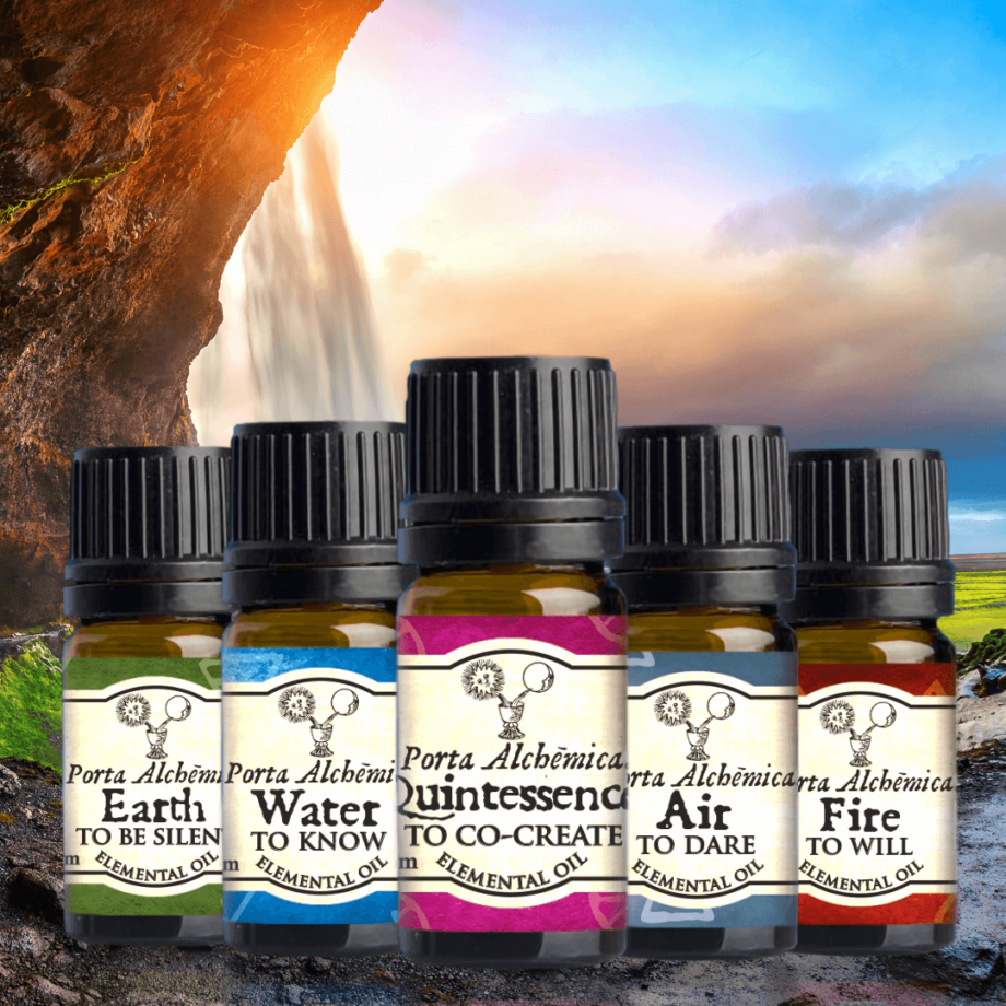 Elemental Anointing Oils Ritual Kit